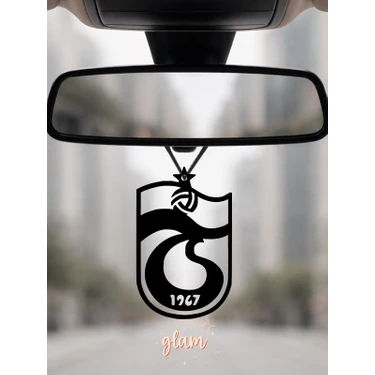 Glam Dekorasyon Trabzon Araba Dikiz Aynası Süsü, Spor Modern Araç Içi Dekor, Oto Aksesuar Pla