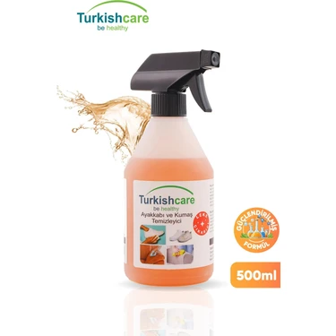 Turkishcare Ayakkabı Ve Kumaş Temizleme Spreyi 500 ml Solvent İçermeyen Ekolojik