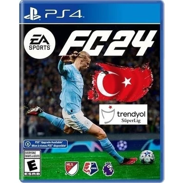 EA Sports FC 24 Futbol Oyunu PS4 Uyumlu Türkçe Dil Destekli Gerçekçi Spor