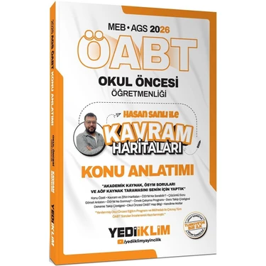 Yediiklim 2026 Meb Ags Öabt Okul Öncesi Öğretmenliği Hasan Sanlı Ile Kavram Haritaları Konu