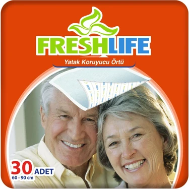 Freshlife Yatak Koruyucu Örtü 60x90 cm 30