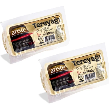 Ariste 2'li Rulo Tereyağı 2000 gr (1000gr x