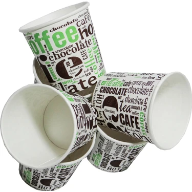 Bencup Karton Bardak 4 Oz Türk Kahvesi Espresso Bardağı 200'