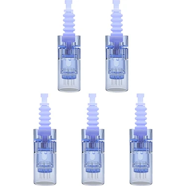 Dr.Pen Auto Microneedle System 12 Pin Dr Pen A6 Dermapen Iğnesi - Mavi Kartuşlu Soketli Iğnesi 5