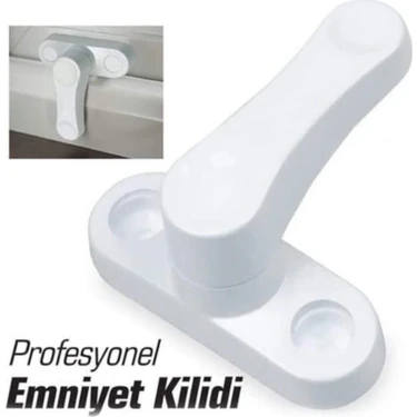 Trendy Shop 1 Adet Pvc Pimapen Pencere Cam Balkon Kapısı Güvenli Emniyet Kilidi Hırsız