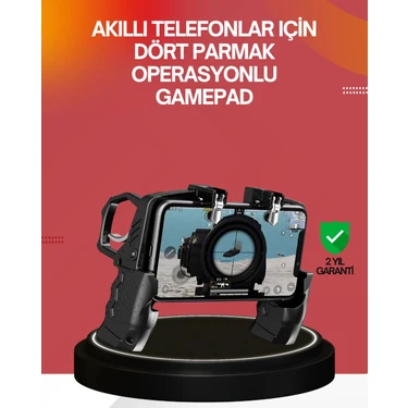 Ergonomik Mobil Oyun Gamepad