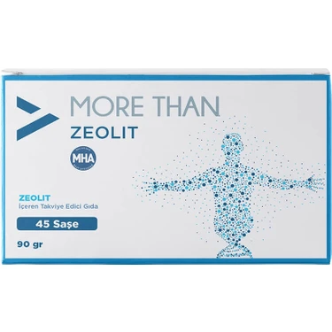 More Than Zeolit 45 Saşe 2 gr Mikronize Saf Zeolit Takviye Edici Gıda - Türkiye
