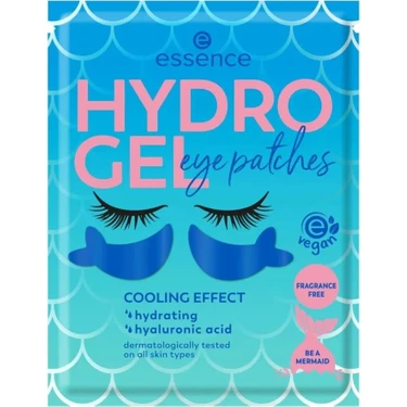 Essence Hydro Jel 25'li Paket (25 x 1 Çift) - Göz Yamaları, Göz Bakımı, No. 03, Mavi, Nemlendirici,