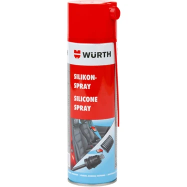 Würth Silikon Sprey Cadillac 1000 Model Araç İçin Antistatik Etki ve Kırılganlık Giderici