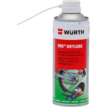 Wurth 08931066028 Wurth HHS-100 Kuru Zincir Yağlama Spreyi 400ML