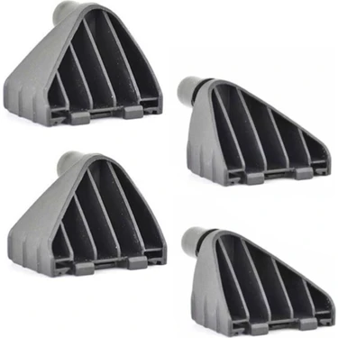 Vassparts Volkswagen Caddy 2004 - 2020 Bağaj Perdesi Pandizot Ayağı 4 Adet Takım - 2K0863533 -