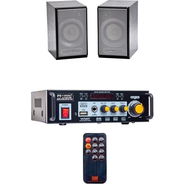 Tayfun Magıcvoıce Anfi +Philips 2'li Hoparlör