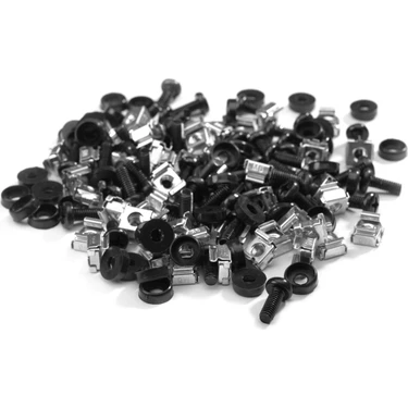 Lande M6 Kafes Somun Seti 1 Set 50 Adet (Vida, Somun,