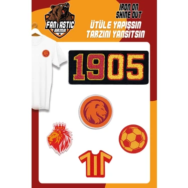 Fantastic Ütü ile Yapışan Dokuma Arma/patch Takım, Taraftar
