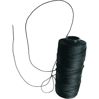 Gulistan Pazarı Makaralı Siyah Renk Tesbih Ipi.kolye IPI.200 Metre,80 GRAMDIR.%100 Polyester Naylon