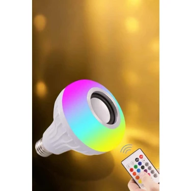 Marsilyan Lamba LED Hoparlör Dayanıklı ve Uzun Ömürlü Bluetooth