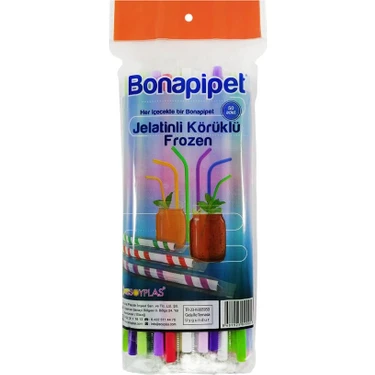 Ambalaj Pazarı Bona Jelatinli Körüklü Frozen Pipet -