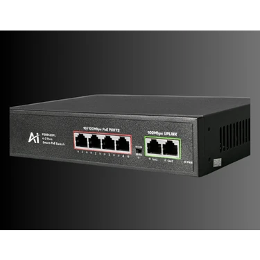 Bester Switch 4 Port Poe Switch + 2 Port Uplink