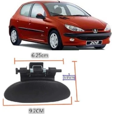 Aft ANH43113 Torpido Kapak Açma Mandalı Yaylı Peugeot 206
