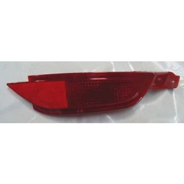 Famella 2013 - 2017 Ford Fiesta Arka Tampon Reflektörü Sağ Kırmızı Sissiz (Famella) (Oem