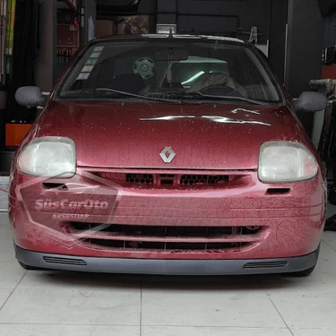 Caralp Renault Clio Symbol Hb&sedan 1998-2002 Uyumlu Üniversal V2 Laguna Lip Esnek Ön Lip 2 Parça
