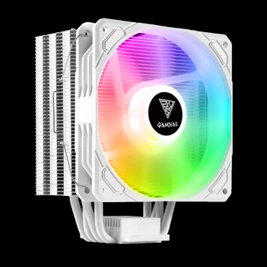 SHC4200 Gamdias Boreas E1-410 Wh White Edition 120MM Cpu Kule Tipi Hava Soğutma Doğrudan Temas