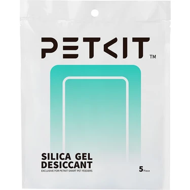 Petkit 5'li Paket Besin Haznesi Nem Kurutucu Plastik Malzemeden Beyaz