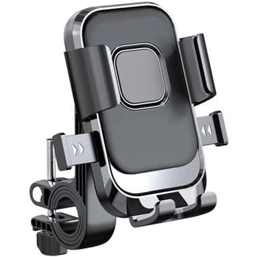 Buffer Buffer® 360 Derece Dönebilen Gidon Telefon Tutucu Aparat Motosiklet ve