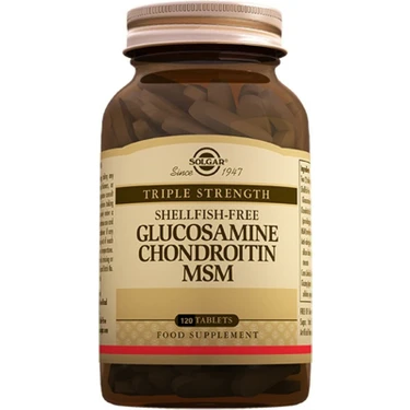 Solgar Glucosamine Chondroitin Msm 120