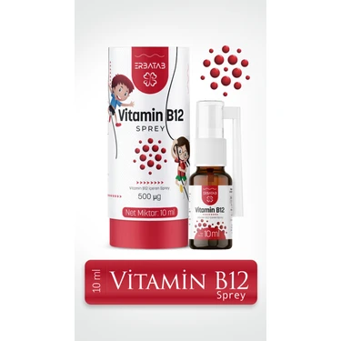 Erbatab Metilkobalamin B12 Sprey 10